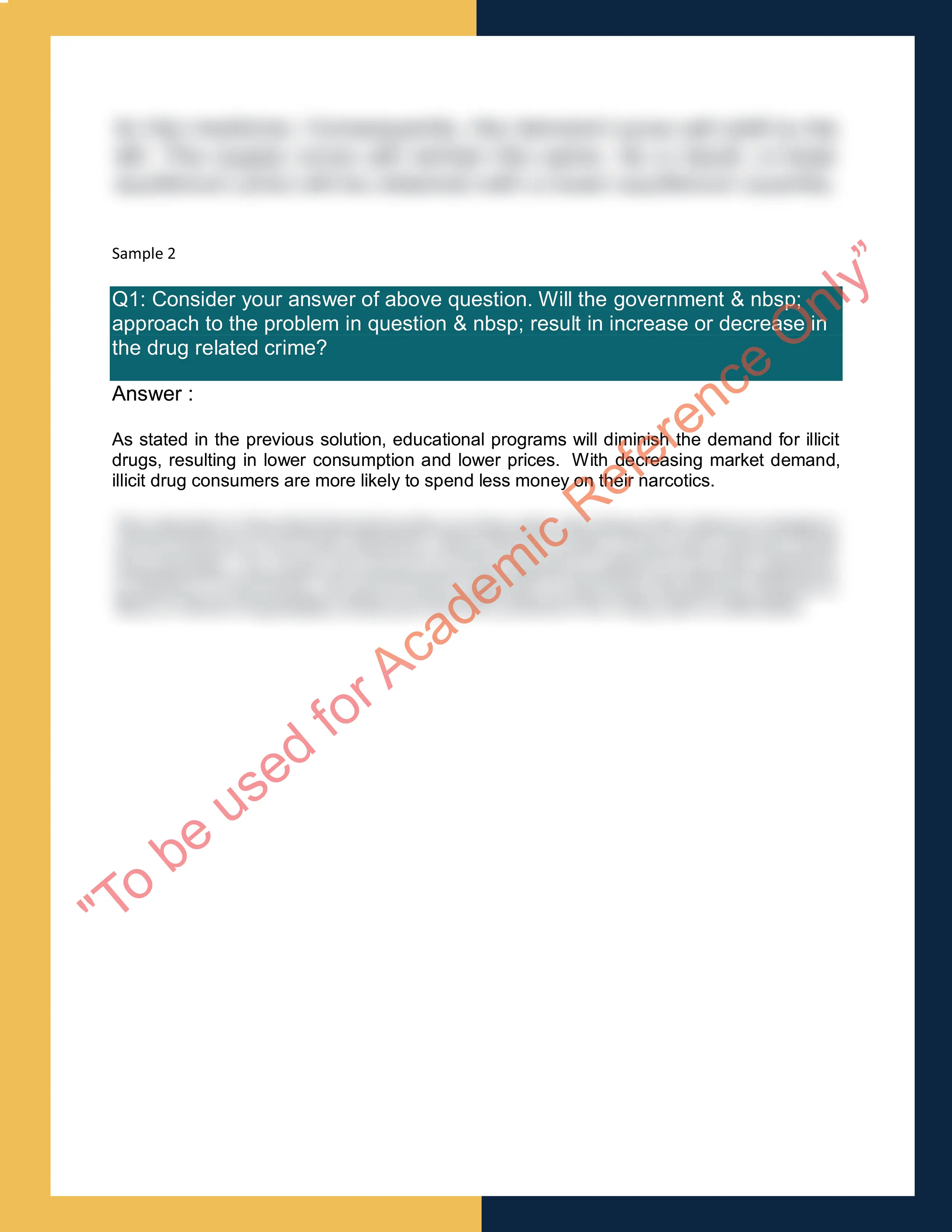 Assignment Sample Of Subject ECON 450 – Case Studies in Applied Economics 1